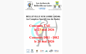 Concours TAE et DR1 - DR2 Belleville sur Loire 2026